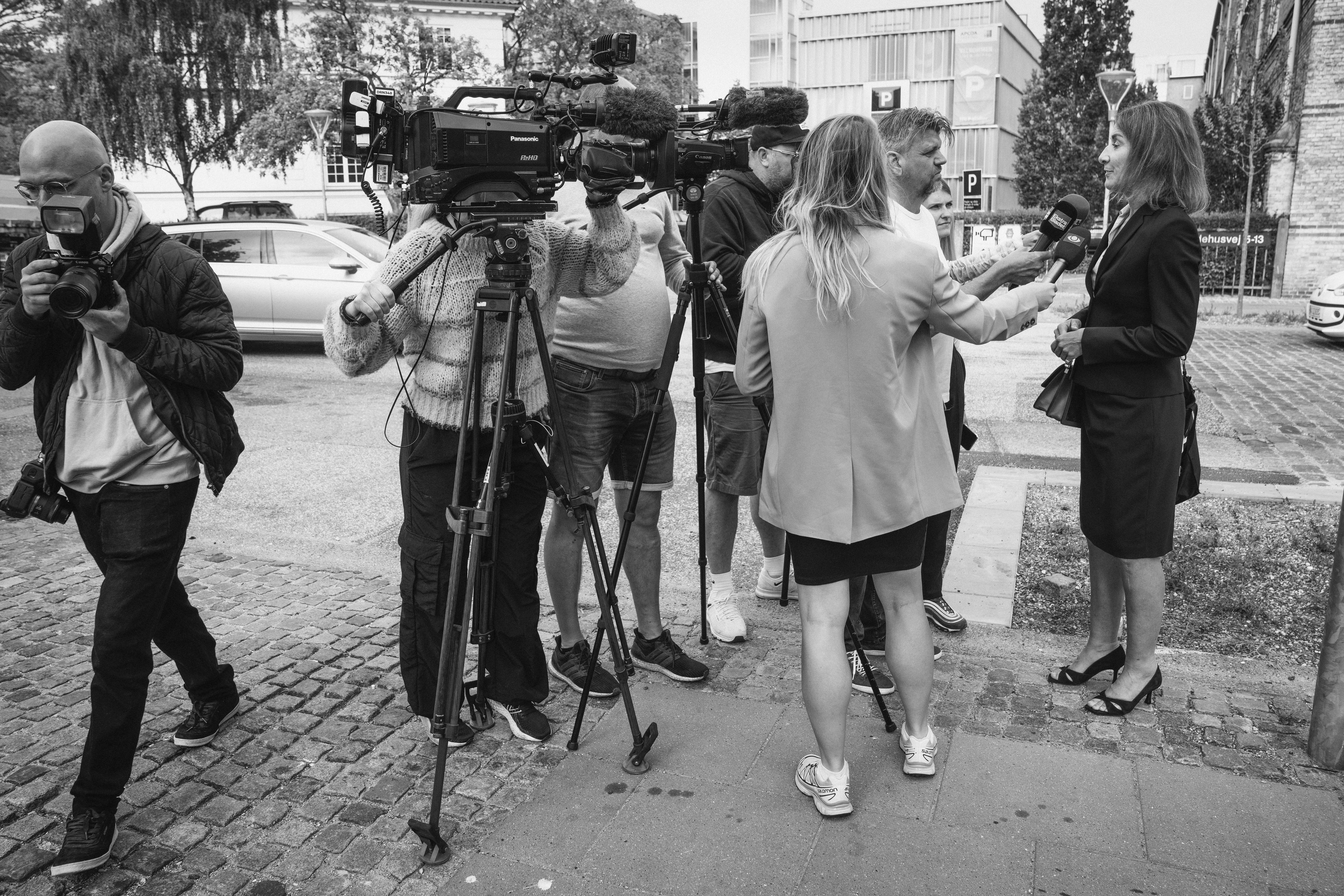 Advokat i medierne, Mette Grith Stage