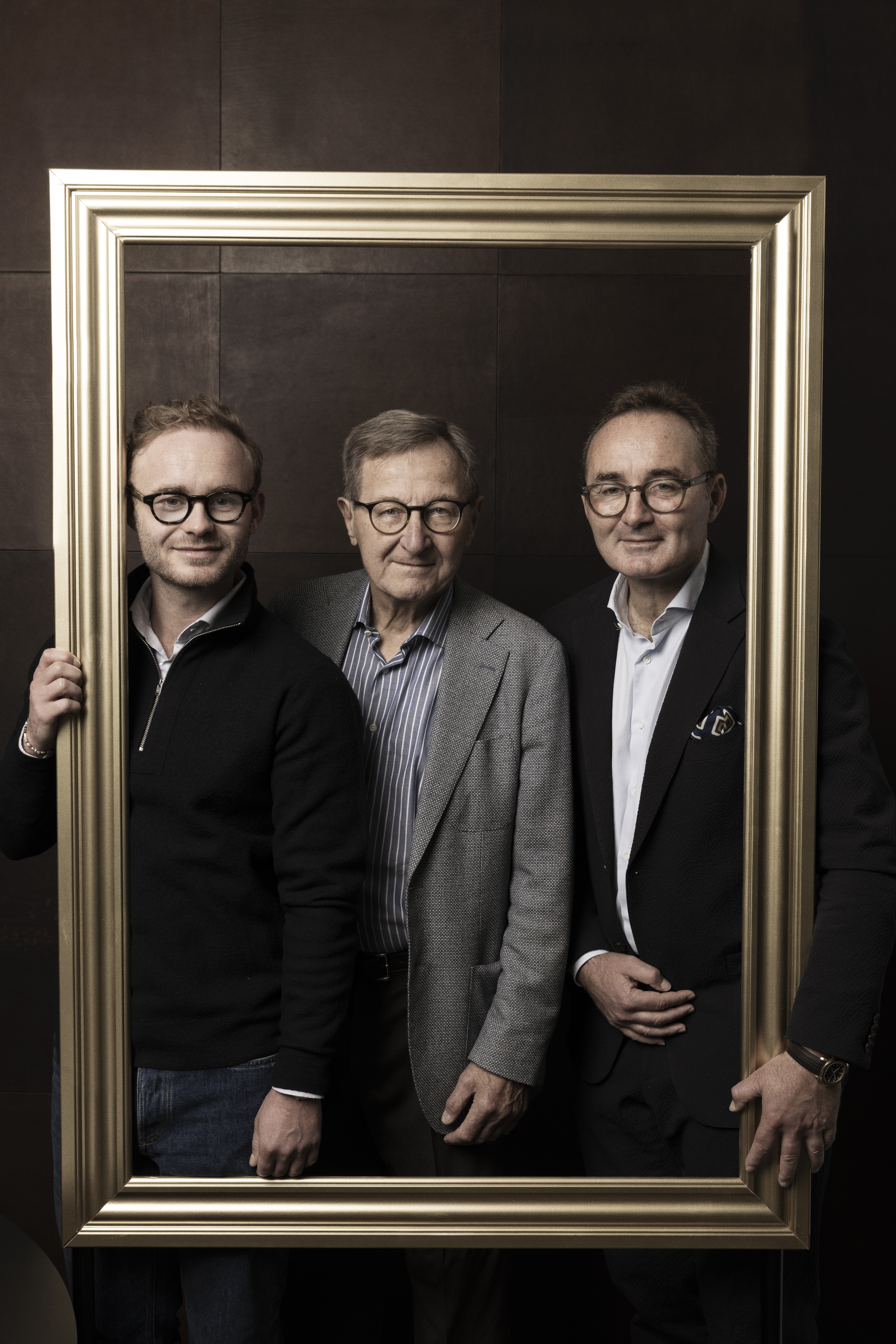 Christoffer, Niels og Christian Gangsted-Rasmussen