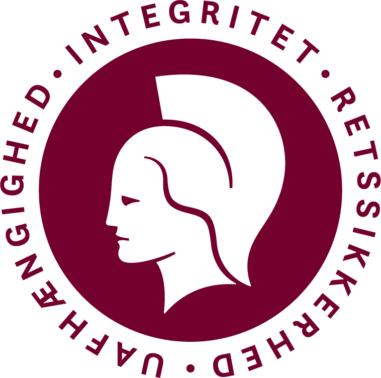 Advokatsamfundets logo (farve)